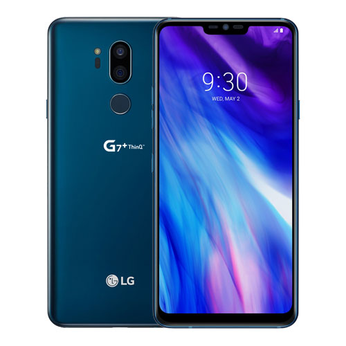 LG G7+ ThinQ 듀얼심 128GB 6GB RAM LTE : 뉴 모로칸 블루